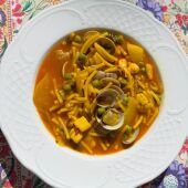La receta veraniega, cazuela de fideos 