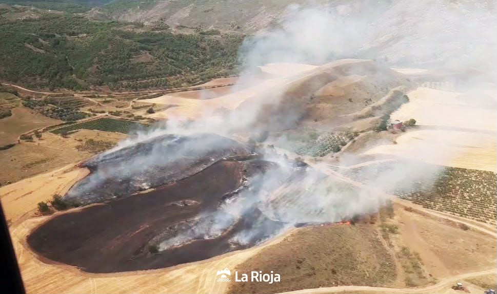 Extinguidos los incendios forestales registrados en La Rioja durante los últimos días Extinguidos los incendios forestales registrados en La Rioja durante los últimos días