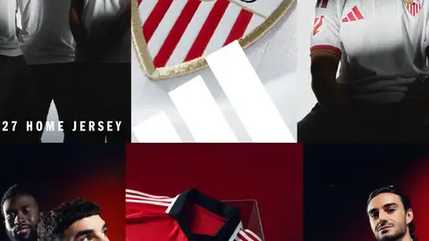 El Sevilla Fútbol Club presenta las nuevas equipaciones para la temporada 26/27 El Sevilla Fútbol Club presenta las nuevas equipaciones para la temporada 26/27