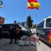 Estupefaciente intervenido