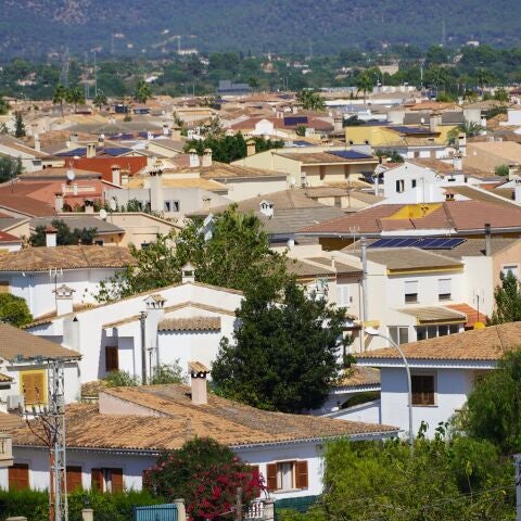 Viviendas en Es Pont d'Inca, en el municipio de Marratxí, en Mallorca. 