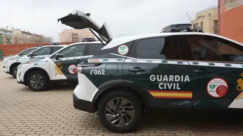 Imagen de archivo de vehículos de la Guardia Civil. Imagen de archivo de vehículos de la Guardia Civil.