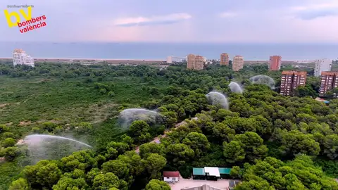 Los cañones de El Saler han sido activados esta mañana. Los cañones de El Saler han sido activados esta mañana.
