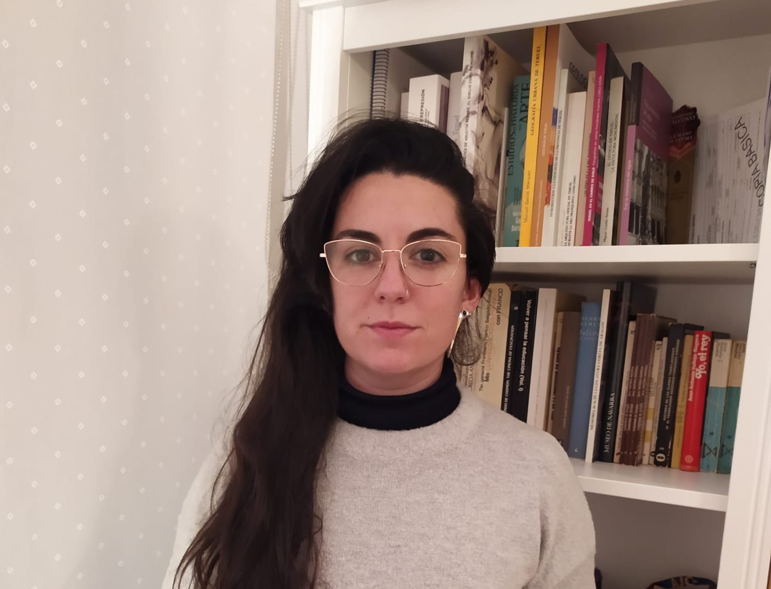La historiadora y administrativa Marta López Orrios en la Cadena de Teruel La historiadora y administrativa Marta López Orrios en la Cadena de Teruel