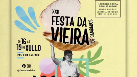 Festa da Vieira 2026 de Cambados Conversamos con Miguel Mosteiro, cociñeiro responsable da carpa gastronómica da XXII Festa da Vieira de Cambados.
