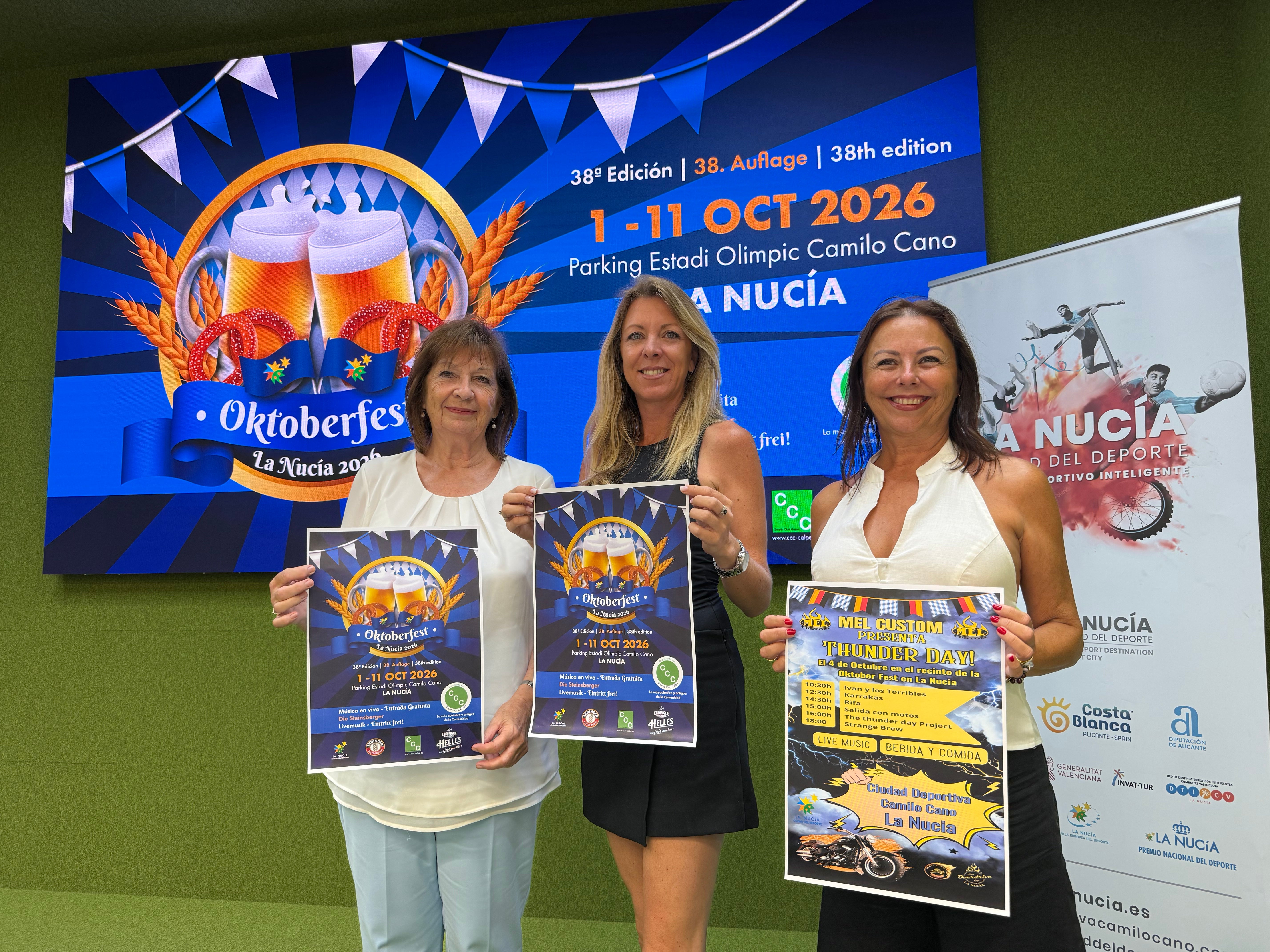 La Oktoberfest 2026 se celebrará del 1 al 11 de octubre en el parking Estadi Olímpic de La Nucía La Oktoberfest 2026 se celebrará del 1 al 11 de octubre en el parking Estadi Olímpic de La Nucía