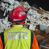 Edificio derrumbado en Benetússer 