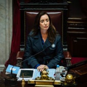  La vicepresidenta de Argentina, Victoria Villarruel, en una foto de archivo 