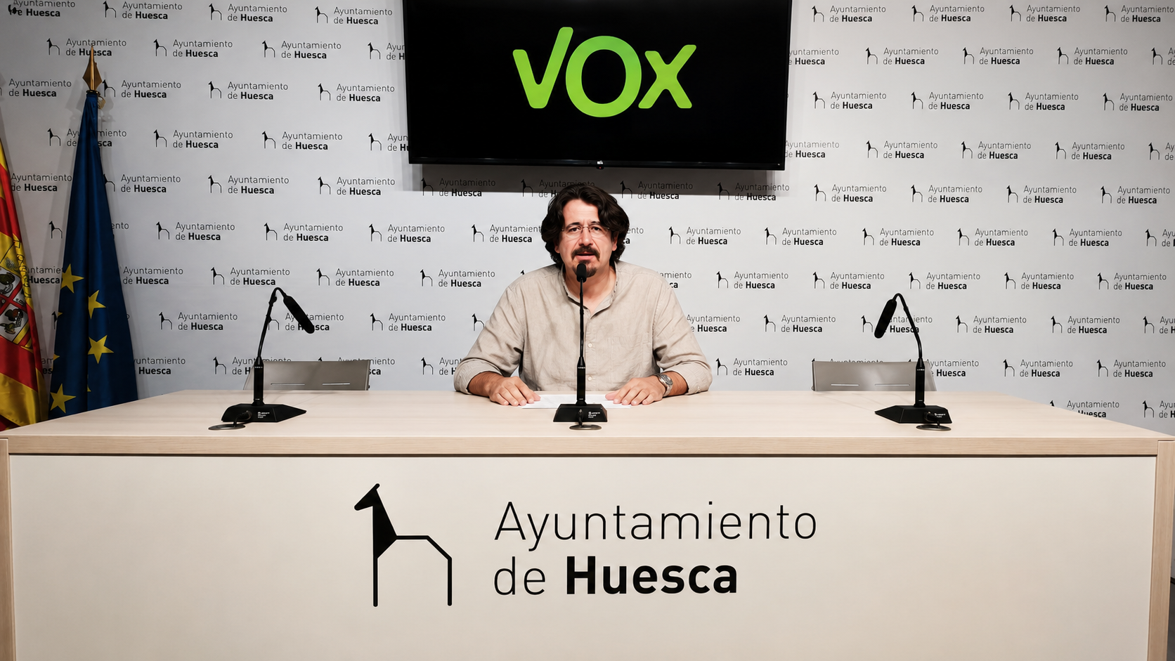 Vox propone un plan municipal de hidratación para ampliar la red de fuentes públicas en Huesca Vox propone un plan municipal de hidratación para ampliar la red de fuentes públicas en Huesca