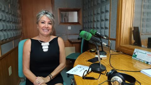 Nuria Moreno en los estudios de Onda Cero Ibiza y Formentera Nuria Moreno en los estudios de Onda Cero Ibiza y Formentera