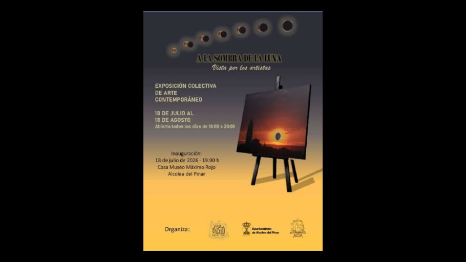 A la sombra de la luna Exposici&oacute;n Eclipse Alcolea del Pinar 2026