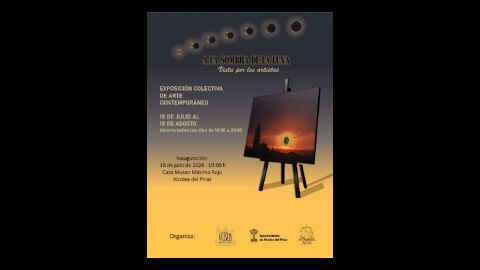 A la sombra de la luna Exposici&oacute;n Eclipse Alcolea del Pinar 2026