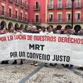 Movilización de la plantilla de Trefilerías Moreda