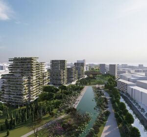 Una recreaci&oacute;n del futuro parque central