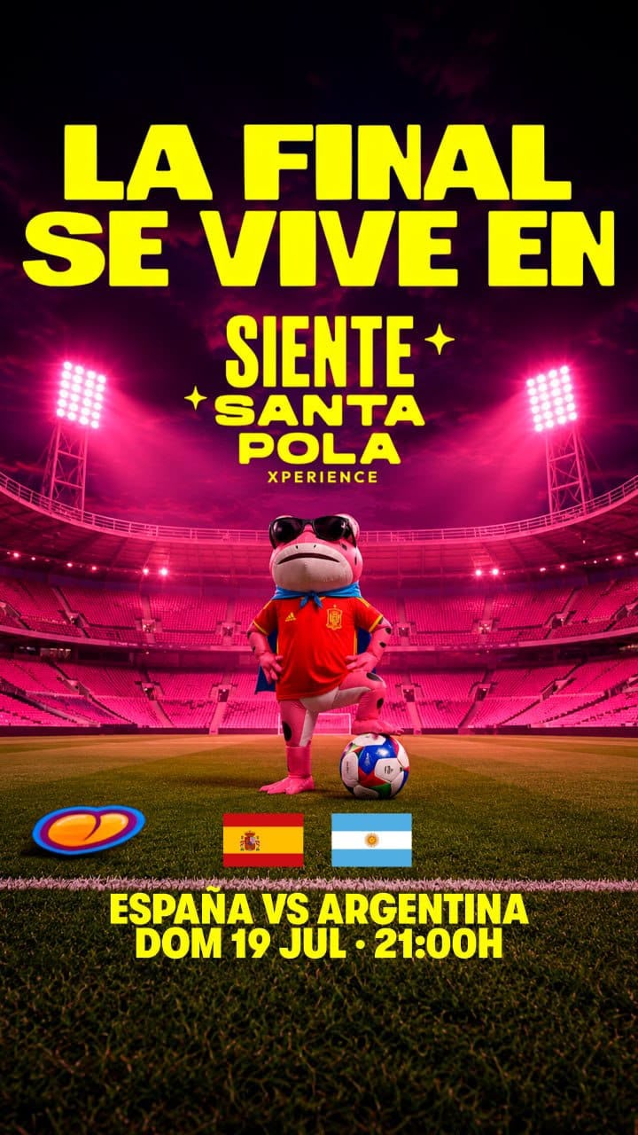 Este domingo fútbol, música y fiesta en Siente Santa Pola Xperience Este domingo fútbol, música y fiesta en Siente Santa Pola Xperience