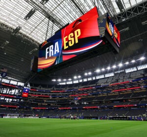 Imagen del Dallas Stadium en el que se disput&oacute; la semifinal del Mundial entre Francia y Espa&ntilde;a
