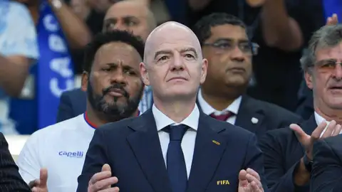 El presidente de la FIFA, Gianni Infantino. El presidente de la FIFA, Gianni Infantino.