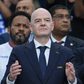 El presidente de la FIFA, Gianni Infantino.