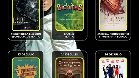 El XX Festival Escénicas de Guareña ofrecerá seis propuestas teatrales y de danza del 16 al 26 de julio El XX Festival Escénicas de Guareña ofrecerá seis propuestas teatrales y de danza del 16 al 26 de julio