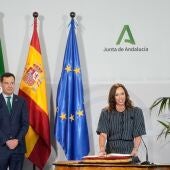 Rocío Díaz jura su cargo y Granada mantiene su representación en el Consejo de Gobierno de la Junta de Andalucía