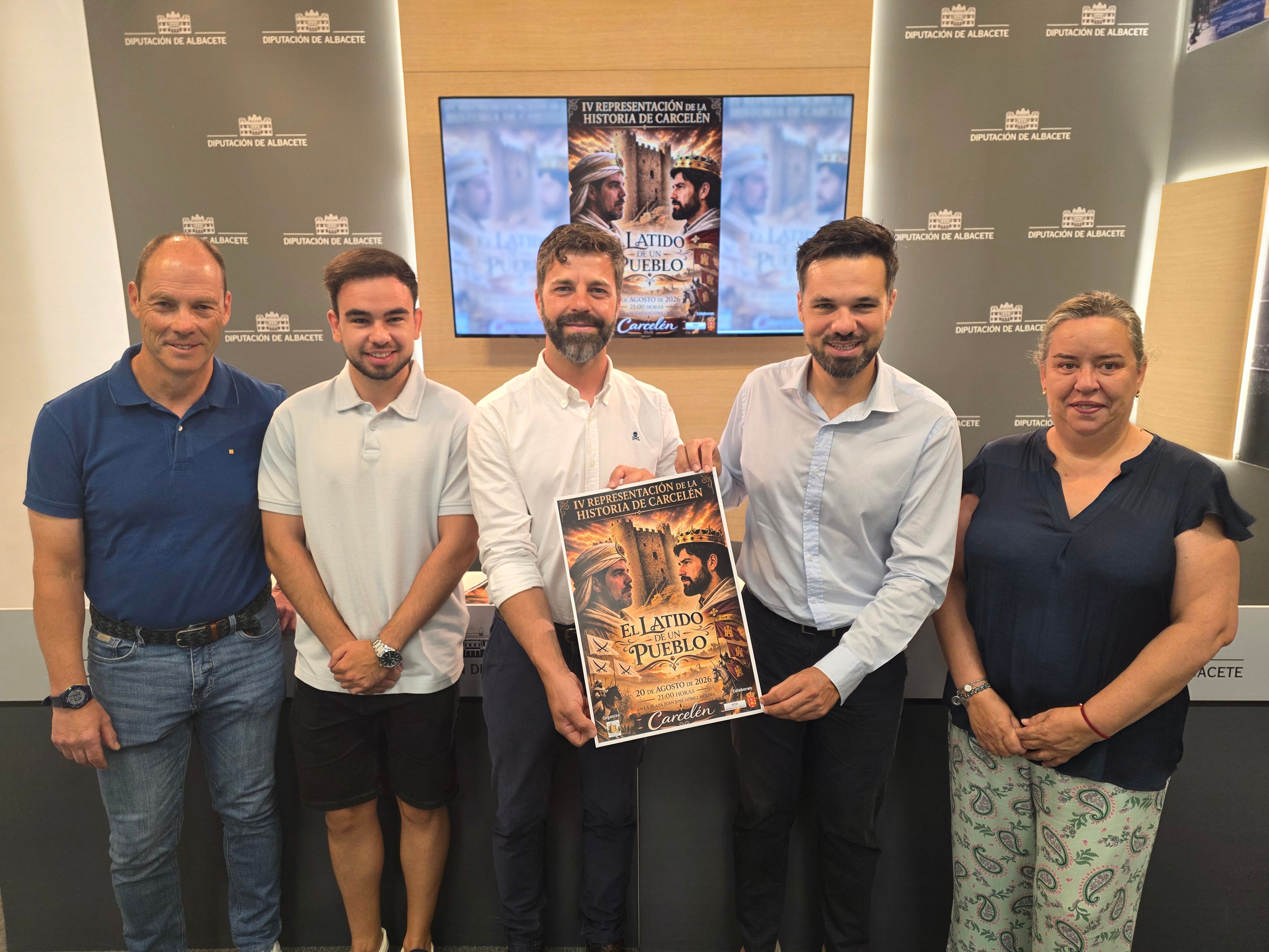 La Diputación de Albacete respalda la IV Recreación Histórica de Carcelén La Diputación de Albacete respalda la IV Recreación Histórica de Carcelén