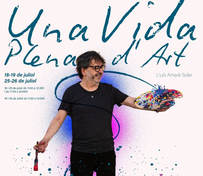 El Castell de Canyelles acull una exposició retrospectiva de l'artista Lluís Amarè El Castell de Canyelles acull una exposició retrospectiva de l'artista Lluís Amarè