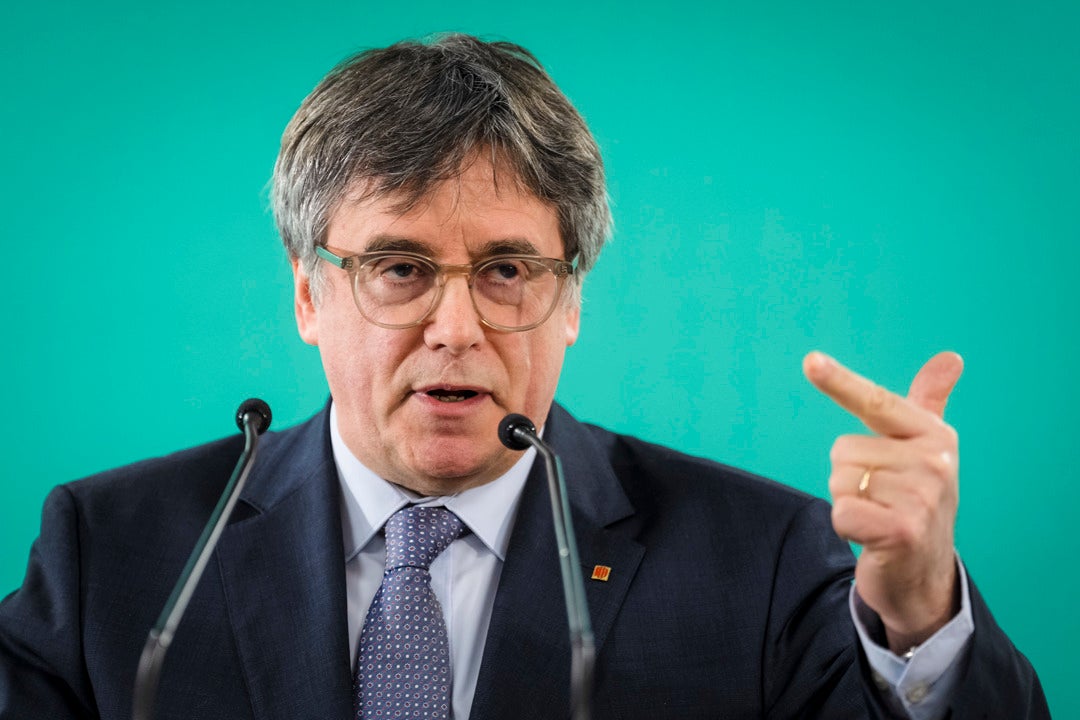 El presidente de JxCat, Carles Puigdemont. El presidente de JxCat, Carles Puigdemont.