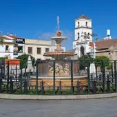 Fuente de la Plaza de España de Mérida Fuente de la Plaza de España de Mérida