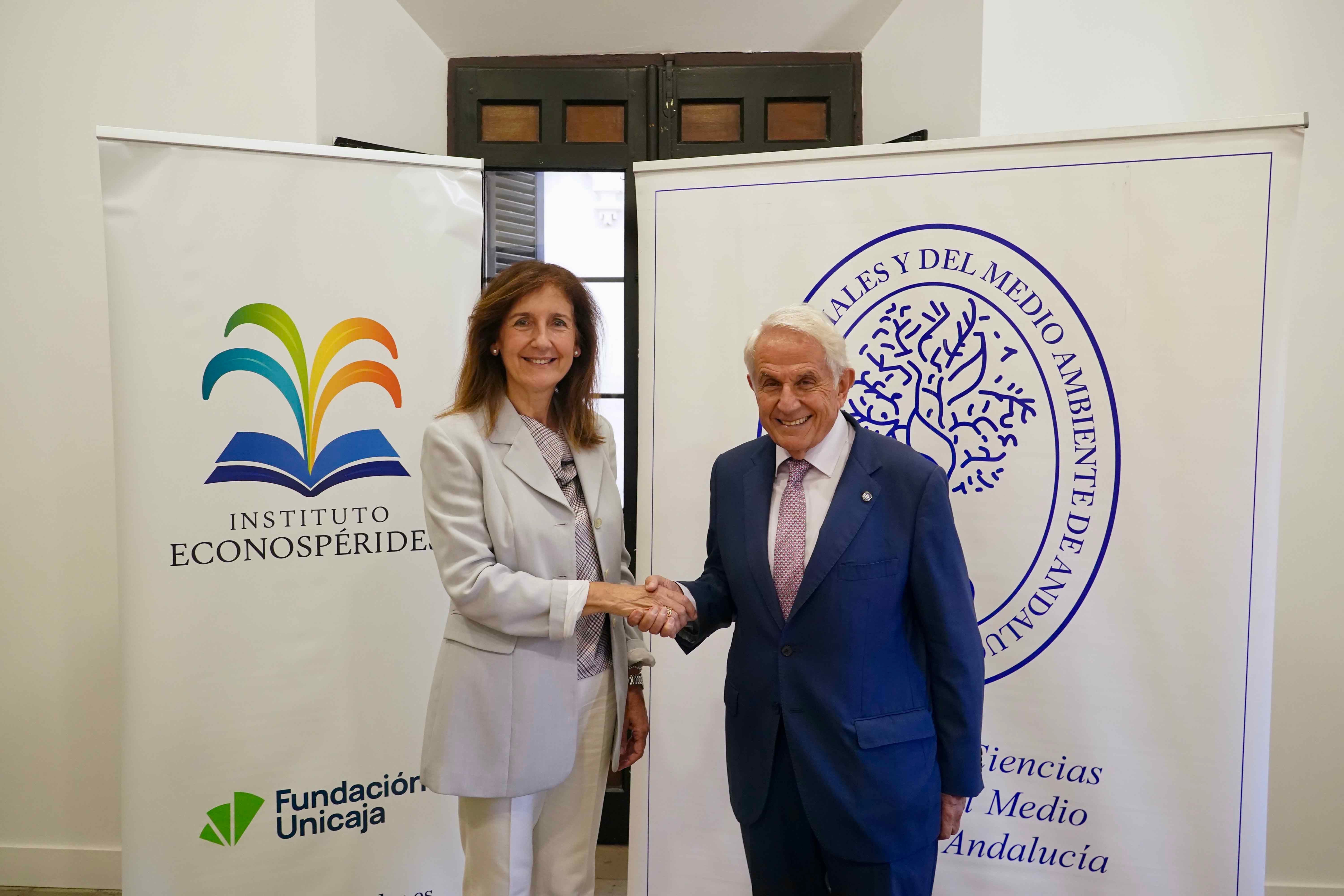 El Instituto Econospérides firma un acuerdo de colaboración con la Academia de Ciencias Sociales y del Medio Ambiente de Andalucía El Instituto Econospérides firma un acuerdo de colaboración con la Academia de Ciencias Sociales y del Medio Ambiente de Andalucía