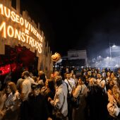 Una foto de ambiente de Halloween en San Fernando