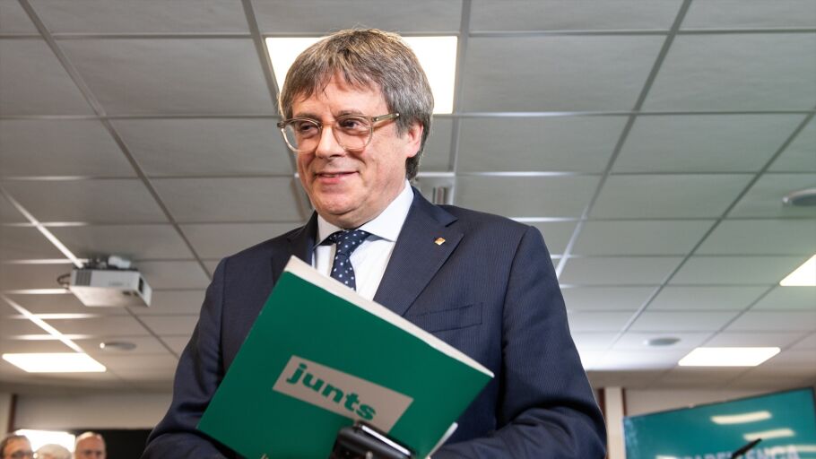 El presidente de Junts, Carles Puigdemont