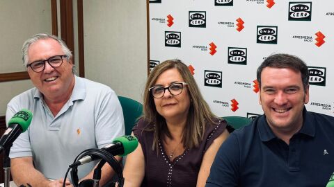 Sito Cantero, Consoli Romero y Marcelino Abenza