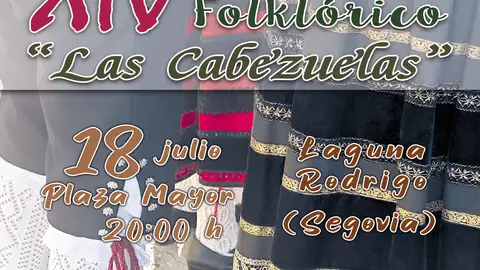 Laguna Rodrigo celebra mañana sábado la 14ª edición del Festival Folclórico "Las Cabezuelas" Laguna Rodrigo celebra mañana sábado la 14ª edición del Festival Folclórico "Las Cabezuelas"