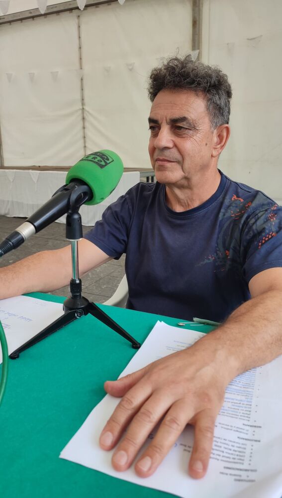 Ángel Fernández, director grupo de teatro intergeneracional de Boal.