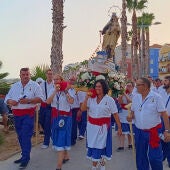 Villajoyosa honra a la Virgen del Carmen con la procesión marinera