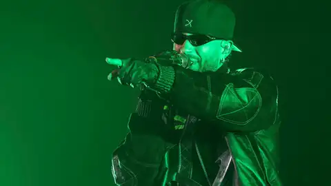 El cantante Feid, durante su concierto del 16 de julio de 2026 en el Movistar Arena de Madrid. El cantante Feid, durante su concierto del 16 de julio de 2026 en el Movistar Arena de Madrid.