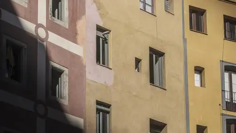 Façana d'un edifici de Barcelona Façana d'un edifici de Barcelona