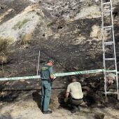 Detenido un hombre de 68 años por provocar un incendio forestal en Cenes de la Vega que obligó a desalojar varias viviendas