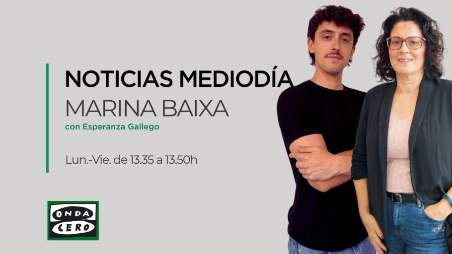 Noticias Mediodia Marina Baixa Pere Escortell y Esperanza Gallego