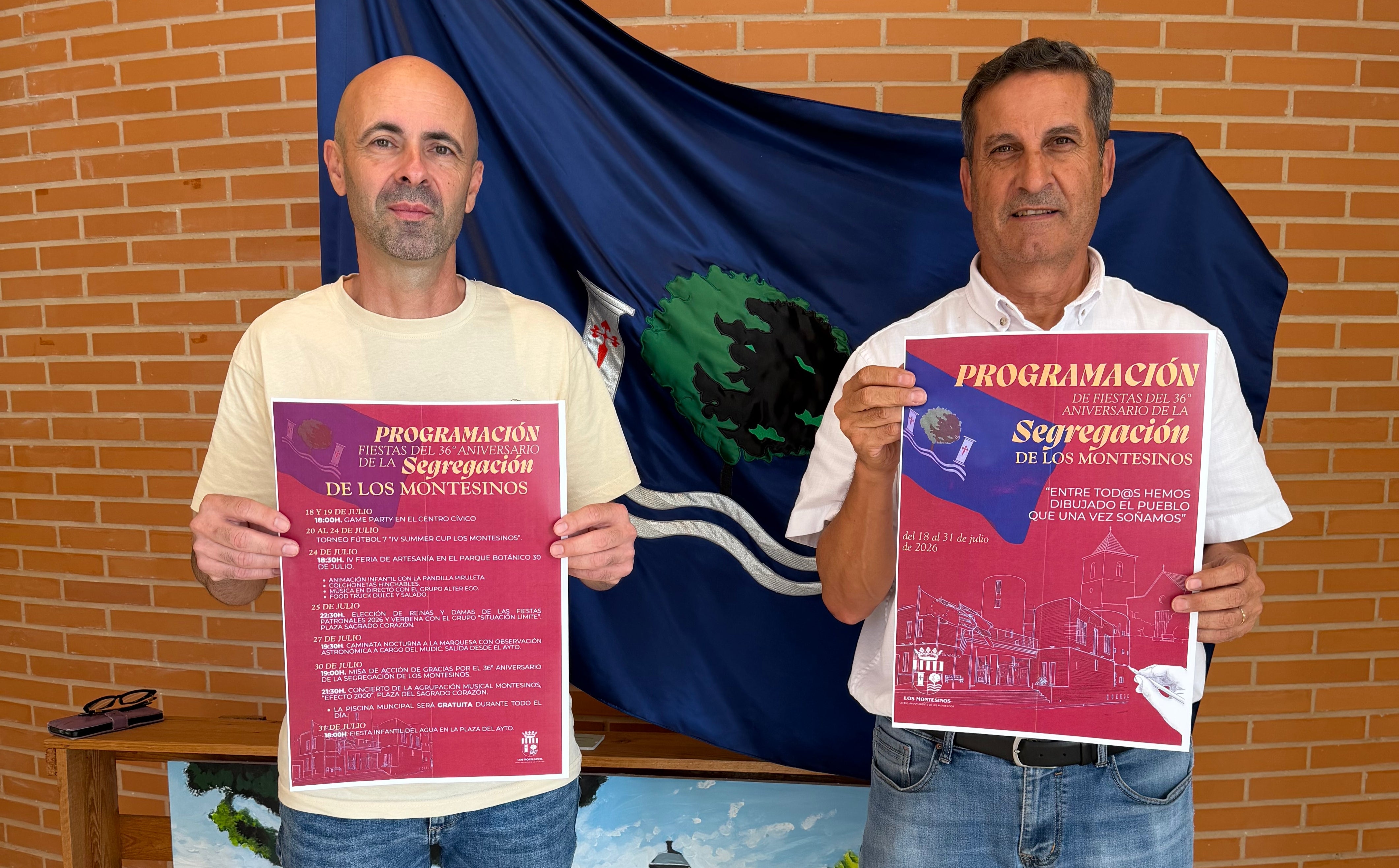 Los Montesinos conmemora el 36º Aniversario de su segregación con una amplia programación Los Montesinos conmemora el 36º Aniversario de su segregación con una amplia programación