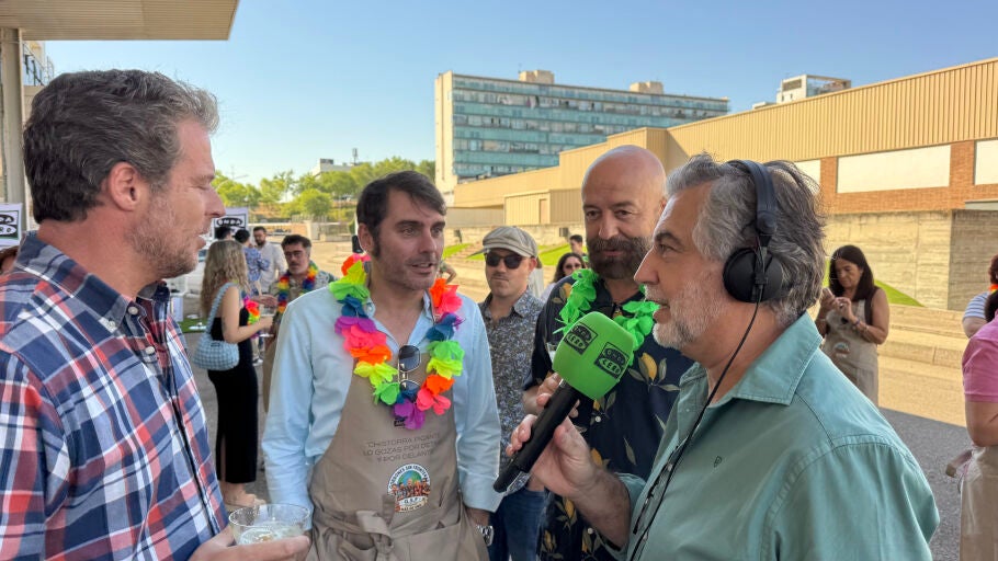 Rafa Latorre, invitado de honor en la barbacoa de Carlos Alsina