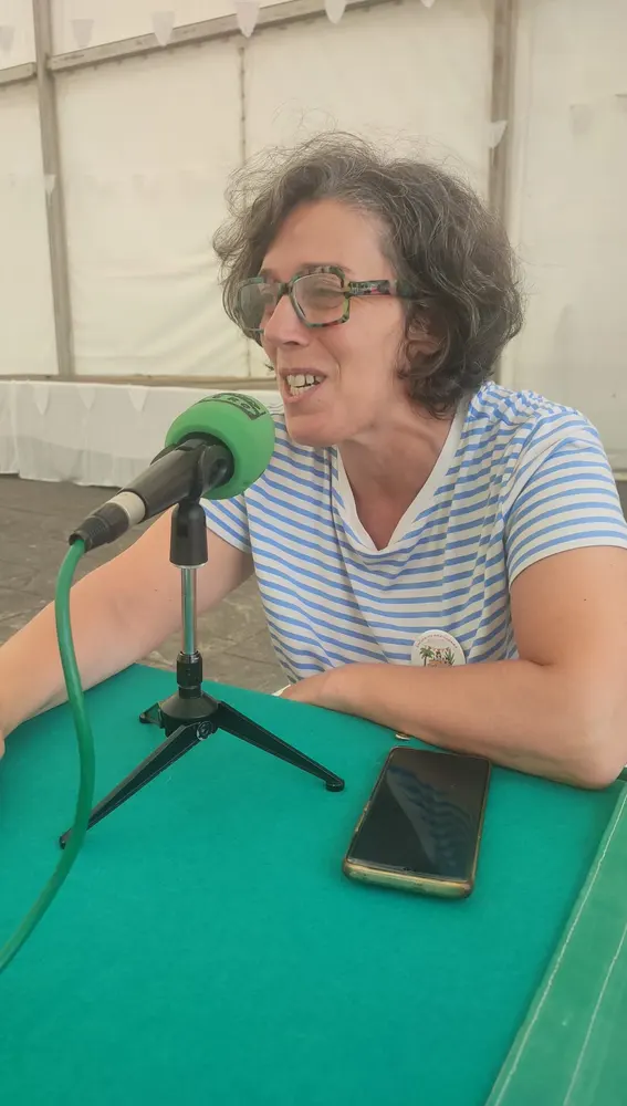 Verónica Bermúdez, responsable de la publicación "Vida Boalense" Verónica Bermúdez, responsable de la publicación "Vida Boalense"