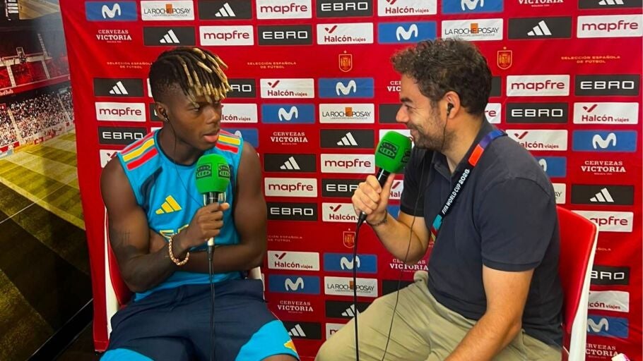 Nico Williams en Radioestadio Noche