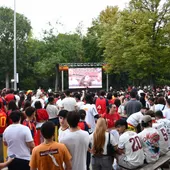 El Ayuntamiento volverá a instalar una pantalla gigante en el Parque de Santa Ana El Ayuntamiento volverá a instalar una pantalla gigante en el Parque de Santa Ana