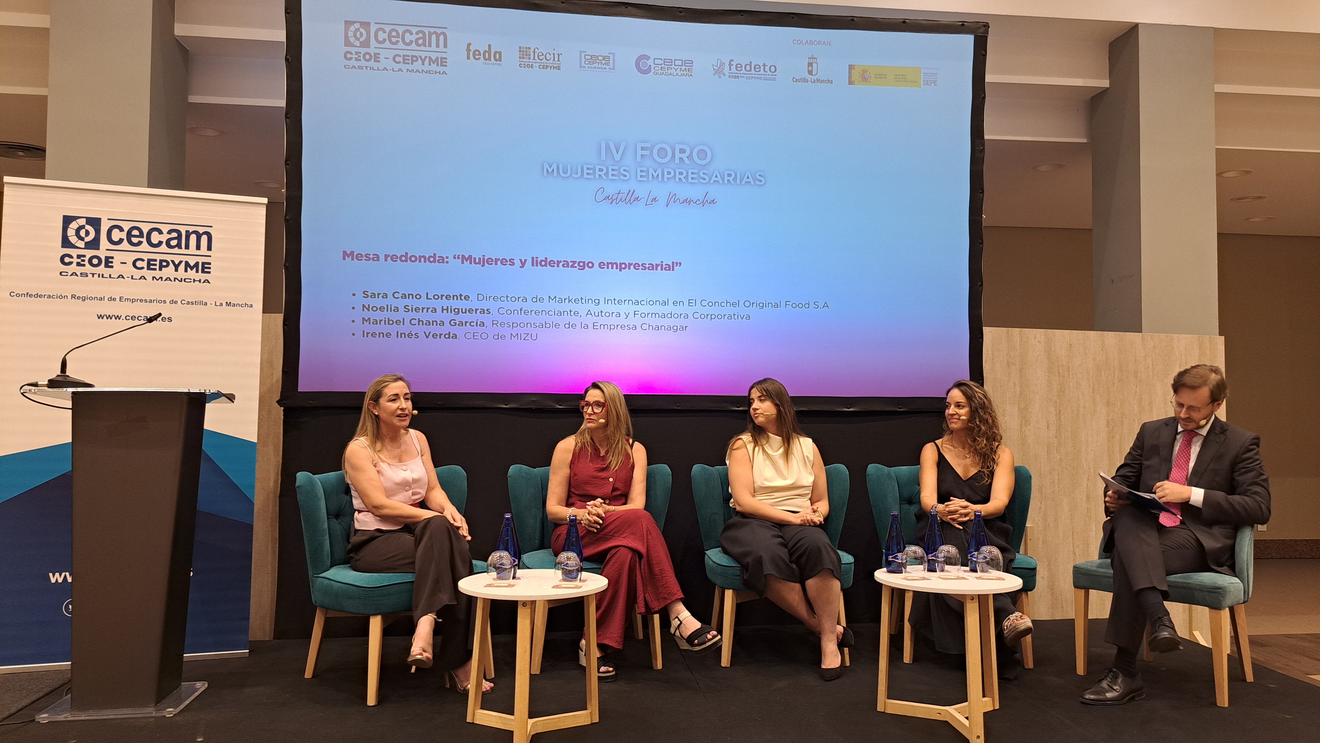 Maribel Chana lleva la representación empresarial de Cuenca al IV Foro de Mujeres Empresarias de CECAM Maribel Chana lleva la representación empresarial de Cuenca al IV Foro de Mujeres Empresarias de CECAM