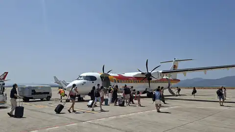 El aeropuerto de Castellón estrena la ruta con Palma y alcanza por primera vez las 16 conexiones regulares El aeropuerto de Castellón estrena la ruta con Palma y alcanza por primera vez las 16 conexiones regulares