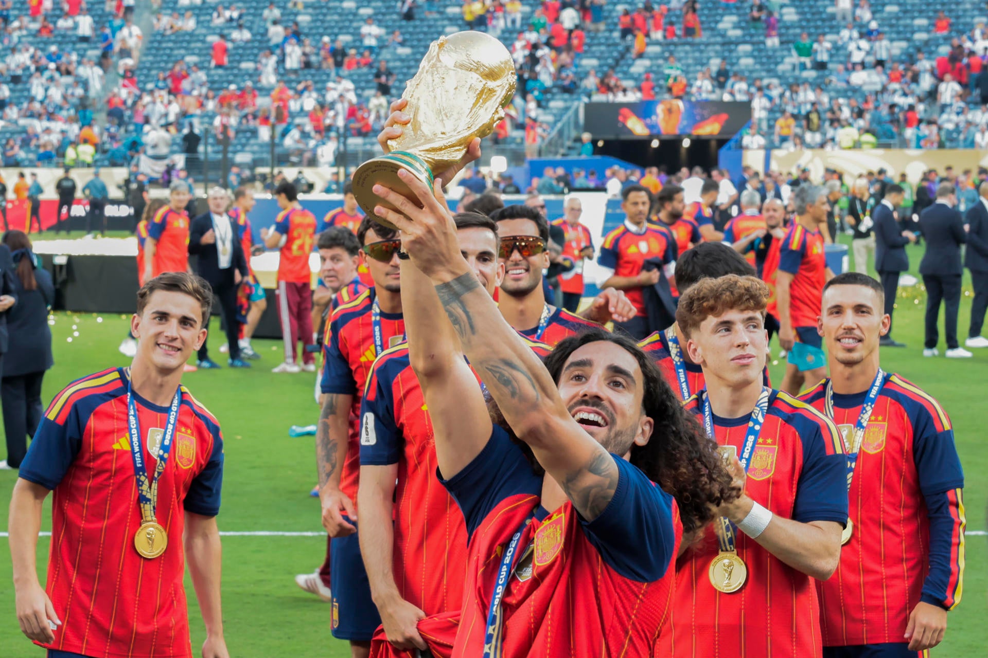 El "secreto" mejor guardado de Capdevila para que España ganara el Mundial: "Le pedí a Cucurella que hiciera lo mismo" El "secreto" mejor guardado de Capdevila para que España ganara el Mundial: "Le pedí a Cucurella que hiciera lo mismo"