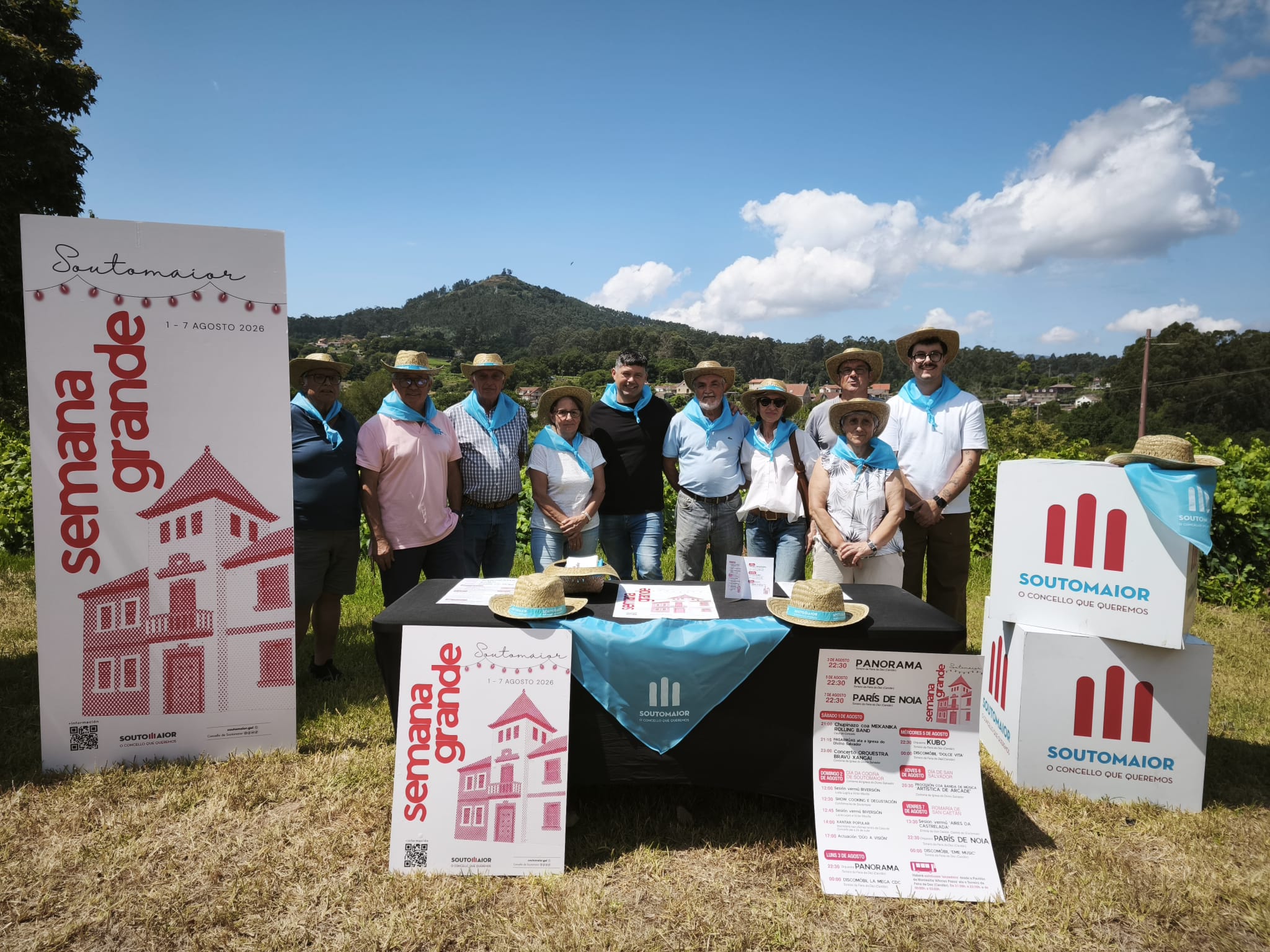 Presentación de la Semana Grande de Soutomaior 2026 Presentación de la Semana Grande de Soutomaior 2026