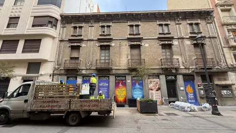 Comienzan las obras para recuperar el edificio Belda Comienzan las obras para recuperar el edificio Belda