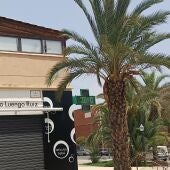 Termómetro en el barrio El Toscar de Elche. 